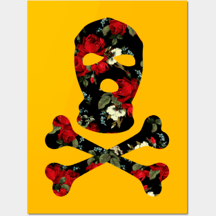 SKIMASK roses Posters and Art